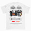 Camiseta Básica Unissex F1 Red Bull Car Template branca