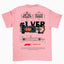 Camiseta Básica Unissex F1 Red Bull Car Template Rosa Bebê