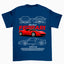 Camiseta Básica Unissex F1 Red Bull Verstappen AZUL MARINHO