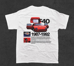 Camiseta Básica Unissex F40 Retro