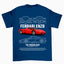 Camiseta Básica Unissex Ferrari Enzo W AZUL MARINHO