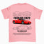 Camiseta Básica Unissex Ferrari Enzo W ROSA BEBE