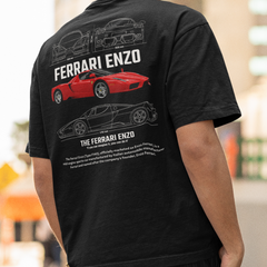 Camiseta Básica Unissex Ferrari Enzo