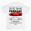 Camiseta Básica Unissex Ferrari F8 Tributo - WHITE BRANCO