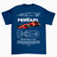 Camiseta Básica Unissex Ferrari Fórmula 1 TEAM AZUL MARINHO