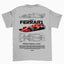 Camiseta Básica Unissex Ferrari Fórmula 1 TEAMCINZA