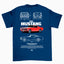Camiseta Básica Unissex Ford Mustang 1966 W AZUL MARINHO