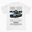Camiseta Básica Unissex Ford Mustang Black BRANCO