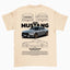 Camiseta Básica Unissex Ford Mustang Black PEROLA OFF WHITE