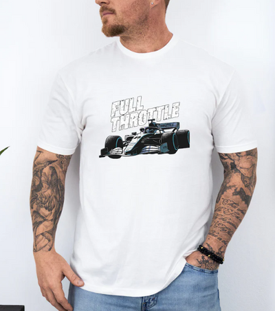 Camiseta Básica Unissex Full Throttle- branco