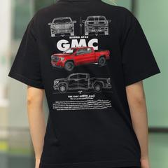 Camiseta Básica Unissex GMC Sierra AT4X BLACK