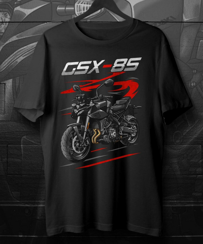 Camiseta Básica Unissex GSX 85 PRETO
