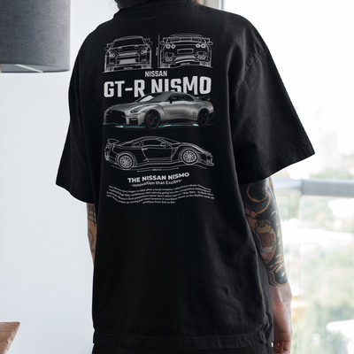 Camiseta Básica Unissex GT-R NISMO PRETO