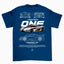 Camiseta Básica Unissex Koenigegg One W  AZUL MARINHO
