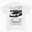 Camiseta Básica Unissex Lamborghini Aventador WHITE V BRANCO