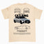 Camiseta Básica Unissex Mercedes Benz C63 AMG W beje perola off white