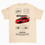 Camiseta Básica Unissex Mitsubishi Lance R beje perola off white