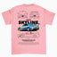 Camiseta Básica Unissex Nissan GTR Skyle R34 4 -2TEMPLATE white rosa