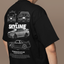 Camiseta Básica Unissex Nissan GTR Skyline R34 04 preta