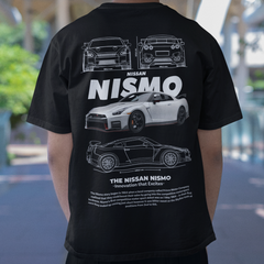 Camiseta Básica Unissex Nissan Nismo WHITE