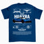 Camiseta Básica Unissex Pagani Huayra  azul marnho
