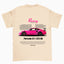 Camiseta Básica Unissex Porsche Berry  beje perola off white