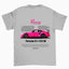 Camiseta Básica Unissex Porsche Berry  cinza
