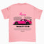 Camiseta Básica Unissex Porsche Berry  rosa