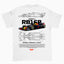  Camiseta Básica Unissex Red Bull Racing FORMULA 1 TEAM W branca