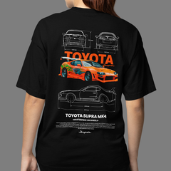 Camiseta Básica Unissex Supra MK4 BLANCO