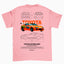 Camiseta Básica Unissex Supra MK4 BLANCO rosa bebe