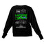 Moletom Gola Redonda Unissex Mitsubishi Lancer WHITE-PRETO