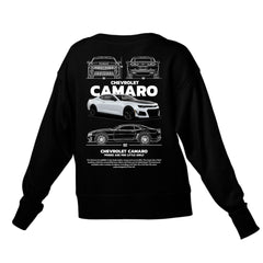 Moletom Gola Redonda Unissex Chevrolet Camaro