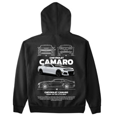 Moletom Básico Com Capuz Unissex Chevrolet Camaro