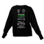 Moletom Gola Redonda Unissex Kawasaki H2R-PRETO