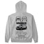 Moletom Básico Com Capuz Unissex Jeep Wrangler White-CINZA