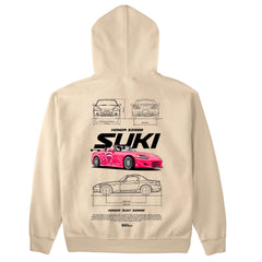 Moletom Básico Com Capuz Unissex Honda Suki S2000 2