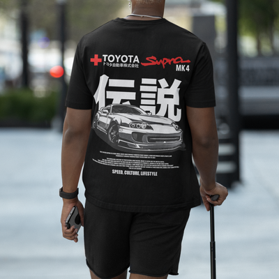 Camiseta Básica Unissex Toyota Supra MK4