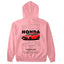 Moletom Básico Com Capuz Unissex Honda Civic Type R W-ROSA BEBE