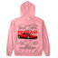 Moletom Básico Com Capuz Unissex Ferrari 458 Italia WHITE-ROSA BEBE