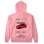Moletom Básico Com Capuz Unissex Mitsubishi Lancer R-ROSA BEBE