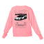 Moletom Gola Redonda Unissex Lamborghini Aventador WHITE V-ROSA BEBE