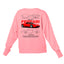 Moletom Gola Redonda Unissex Ferrari 458 ITALIA WHITE-ROSA BEBE