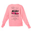 Moletom Gola Redonda Unissex Honda SUKI S2000 2-ROSA BEBÊ