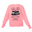 Moletom Gola Redonda Unissex Nissan GTR Skyline R34 04-ROSA BEBE