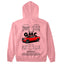 Moletom Básico Com Capuz Unissex GMC Sierra AT4X BLACK-ROSA BEBE