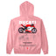 Moletom Básico Com Capuz Unissex Ducati Panigale W-ROSA BEBE