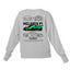 Moletom Gola Redonda Unissex Mclaren P1 VERDE Cinza