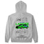 Moletom Básico Com Capuz Unissex Mitsubishi Lancer WHITE-CINZA
