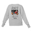 Moletom Gola Redonda Unissex Honda CBR Template PNG white-CINZA